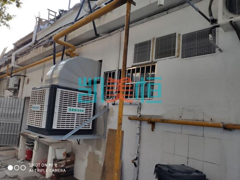 凱美恒水簾空調(diào)解決餐廳廚房太熱問(wèn)題